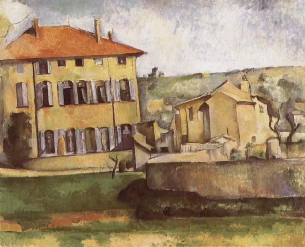 Paul Cezanne Le jas de Bouffan et les communs oil painting picture